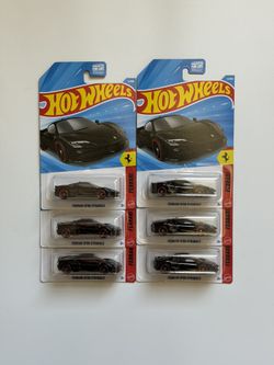 Hot Wheels Black Ferrari SF90 Stradale