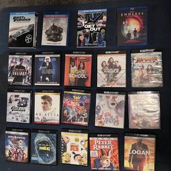 4k And Blu Ray Lot!!! 50+ 