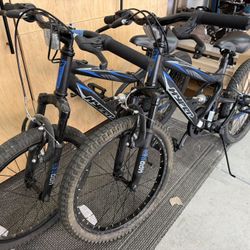 Two Kids Mountain Bikes