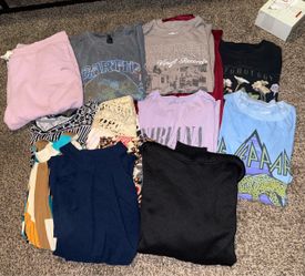 Women’s clothes size large and XL free with a purchase code only