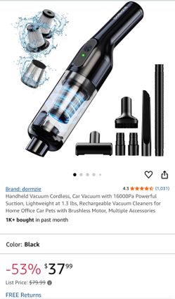 Wireless Handheld Vacuum Cleaner