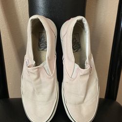 Pink Vans shoes 