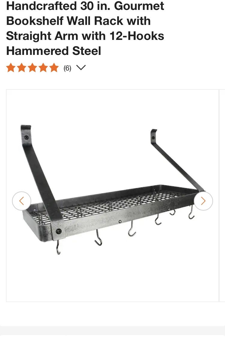 Pot/Pan Wall Rack