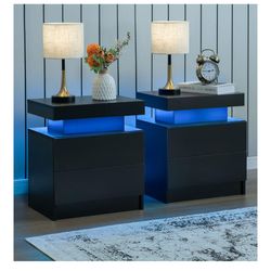 LED Modern Nightstands