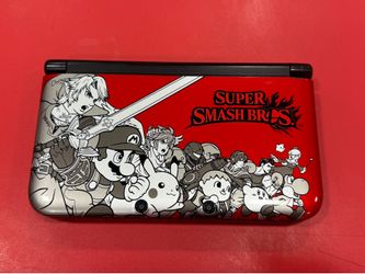 Nintendo 3Ds XL Super Smash Bros. Edition Red Console