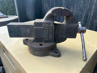 Vintage Morgan Bench Vise
