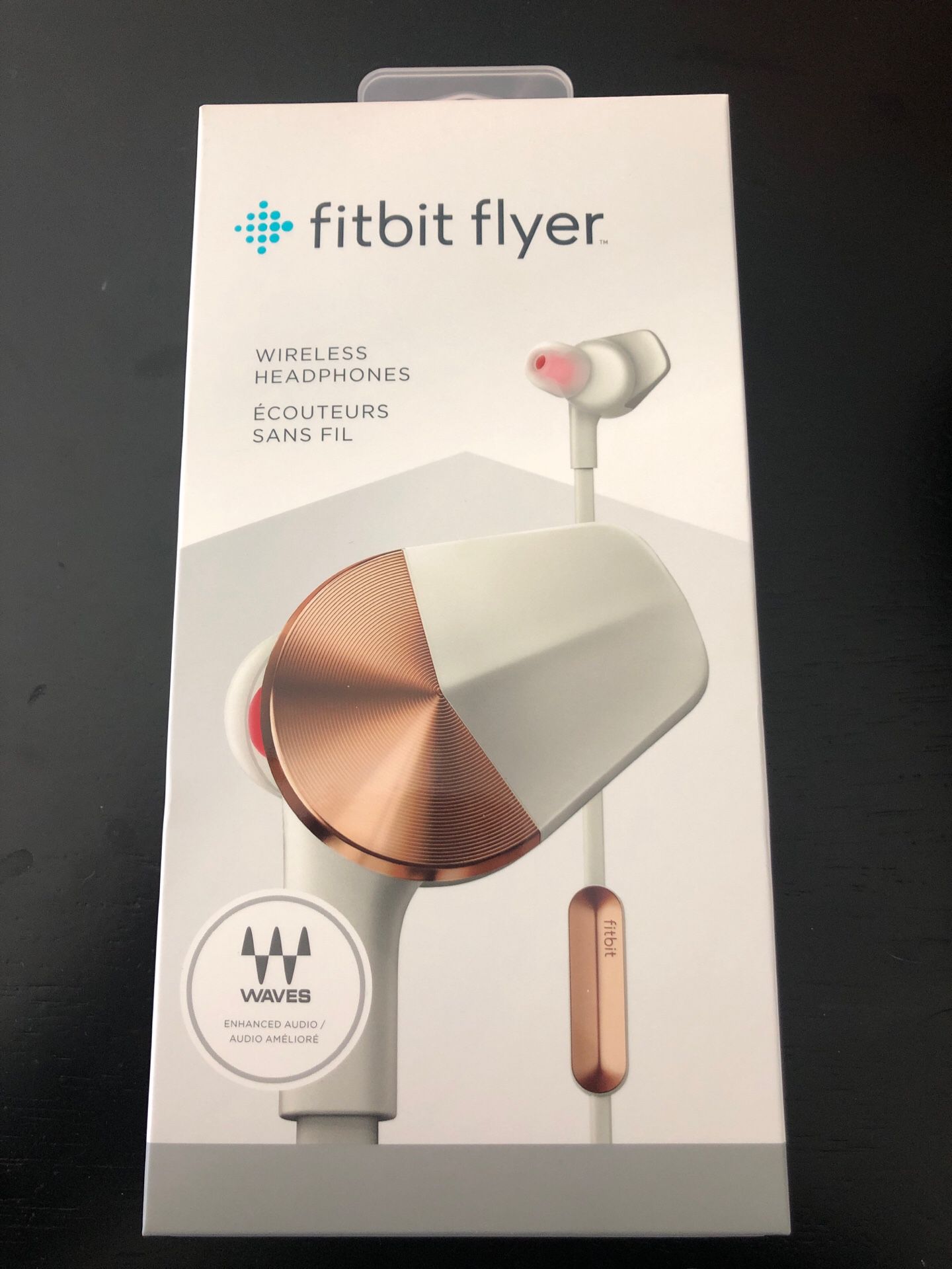 Wireless headphones Fitbit Flyer