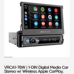 Digital Media Car Stereo W/wireless Apple CarPlay 
