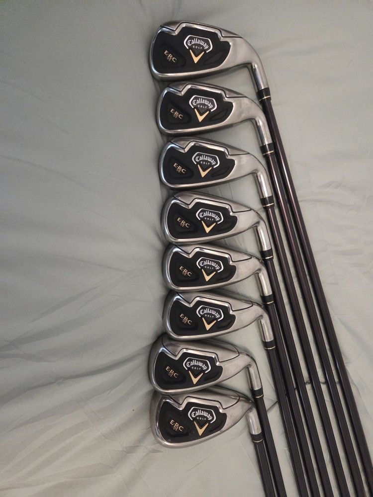 Callaway Wide Sole Fusion Iron Set Japanese Version  5,6,7,8,9,P,A,S
