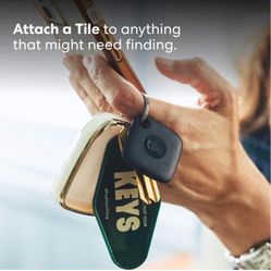 1-Pack, Black. Bluetooth Tracker, Keys Finder and Item Locator; Up to 250 ft. Range.