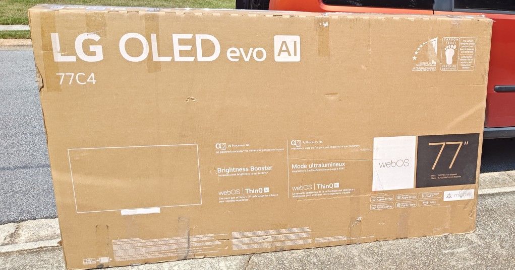 TV LG OLED EVO 77 C4 AI SMART 4K