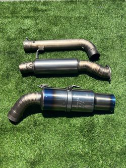 370z G37 Tomei TItanium Exhaust SIngle Exit Nissan Nismo Infiniti