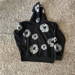 black denim tears hoodie