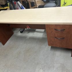 Used Two-Toned Office Desk 
