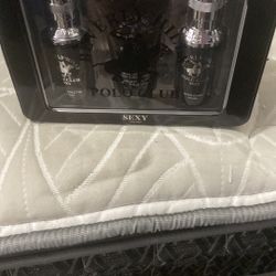 It’s Three Products In One Ralph Lauren it’s Beverly Hills black polo there’s different sizes.