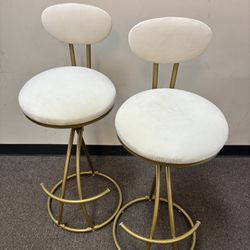 2 Pc Bar Stools 