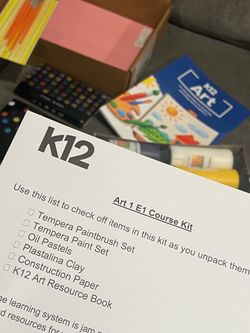 K12 Art kit (SUNDAY DEAL )