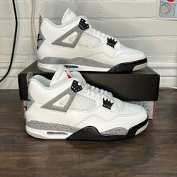 Jordan 4 White Cement 2025