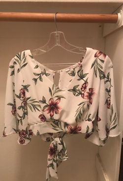 2 PIECE FLORAL