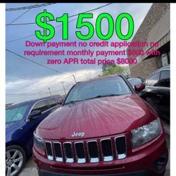2015 Jeep Compass No Credit Application No Requirement