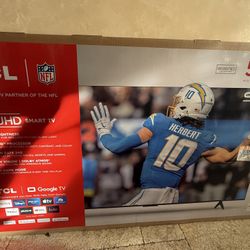 TCL  55 “  Smart Tv Brand New 