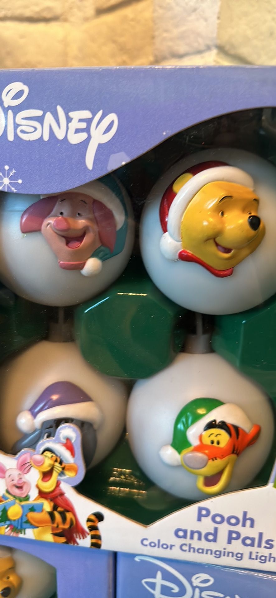 Color Changing Disney Characters (battery Operated)string Lights
