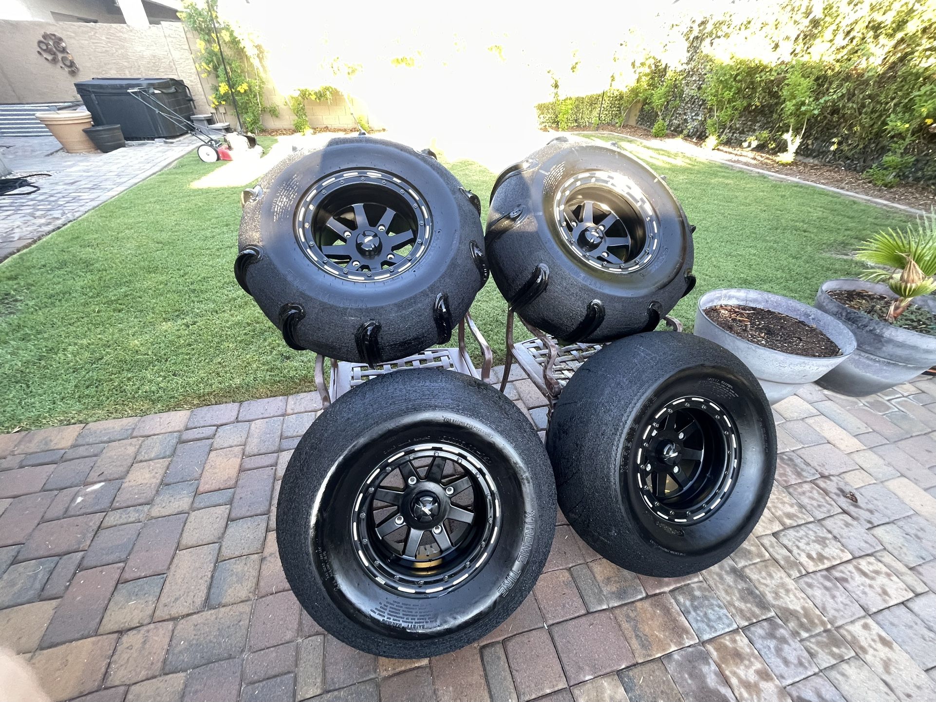 SET OF PADDLES FOR RAZOR XP1000/XP1000 Turbo