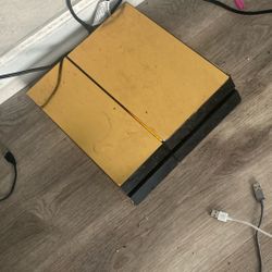 PS4 Gold With Brand New Controllers