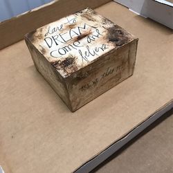 Unusual 3-D Inspirational Painting