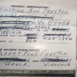 1975 Buxton Leather Wallet