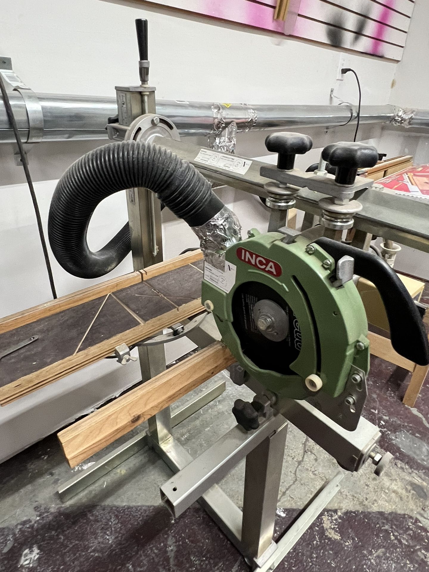 INCA radial arm saw