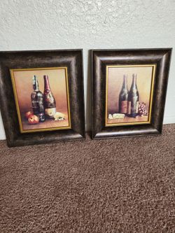 Two wall decoration
