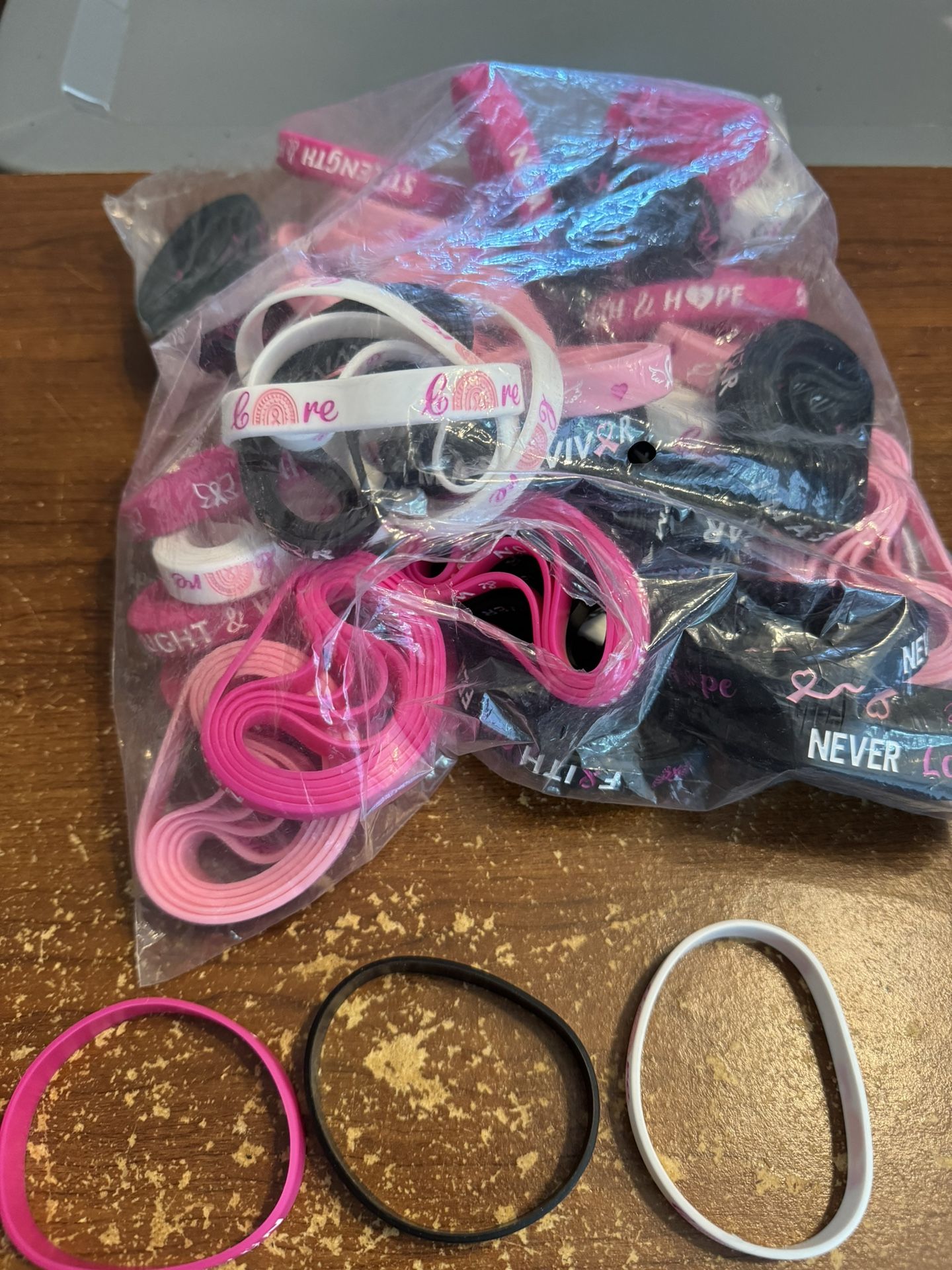 Breast Cancer Awareness Bracelets