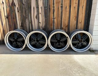 Set of 4 Vintage 5x112 ET23 Ronal R9 AMG Penta Style 16" 16x8 Mercedes Wheels R107 C 107 W 116 W126 C126 SEL SEC SL E class