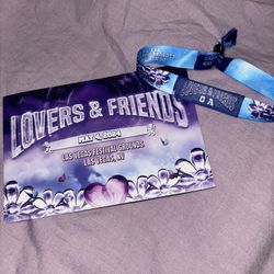 LOVERS AND FRIENDS TICKETS