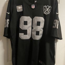 Raiders Maxx Crosby Jersey ( Size 4X )