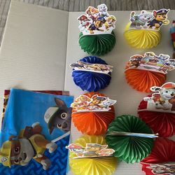 Paw Patrol Party Arrangements 
