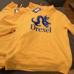 Drexel University Fanatics Hoodie New $50 Tags M And Large Available 