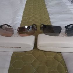 Versace Framelss sunglasses $100 each or $150 pair