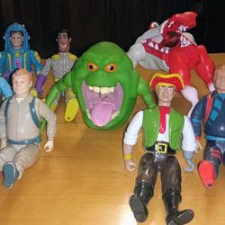 Ghostbusters Lot 1980's+ Figure Lot Grimer, Monsters Original Collectables