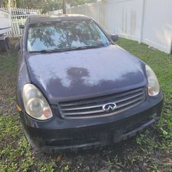 2006 INFINITI  FOR PARTS ONLY  900$ OBO 