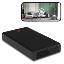 Full HD 1080p WiFi Security Camera - Wireless Nanny Cam - Night Vision Indoor/Outdoor Use - Local/Cloud Storage