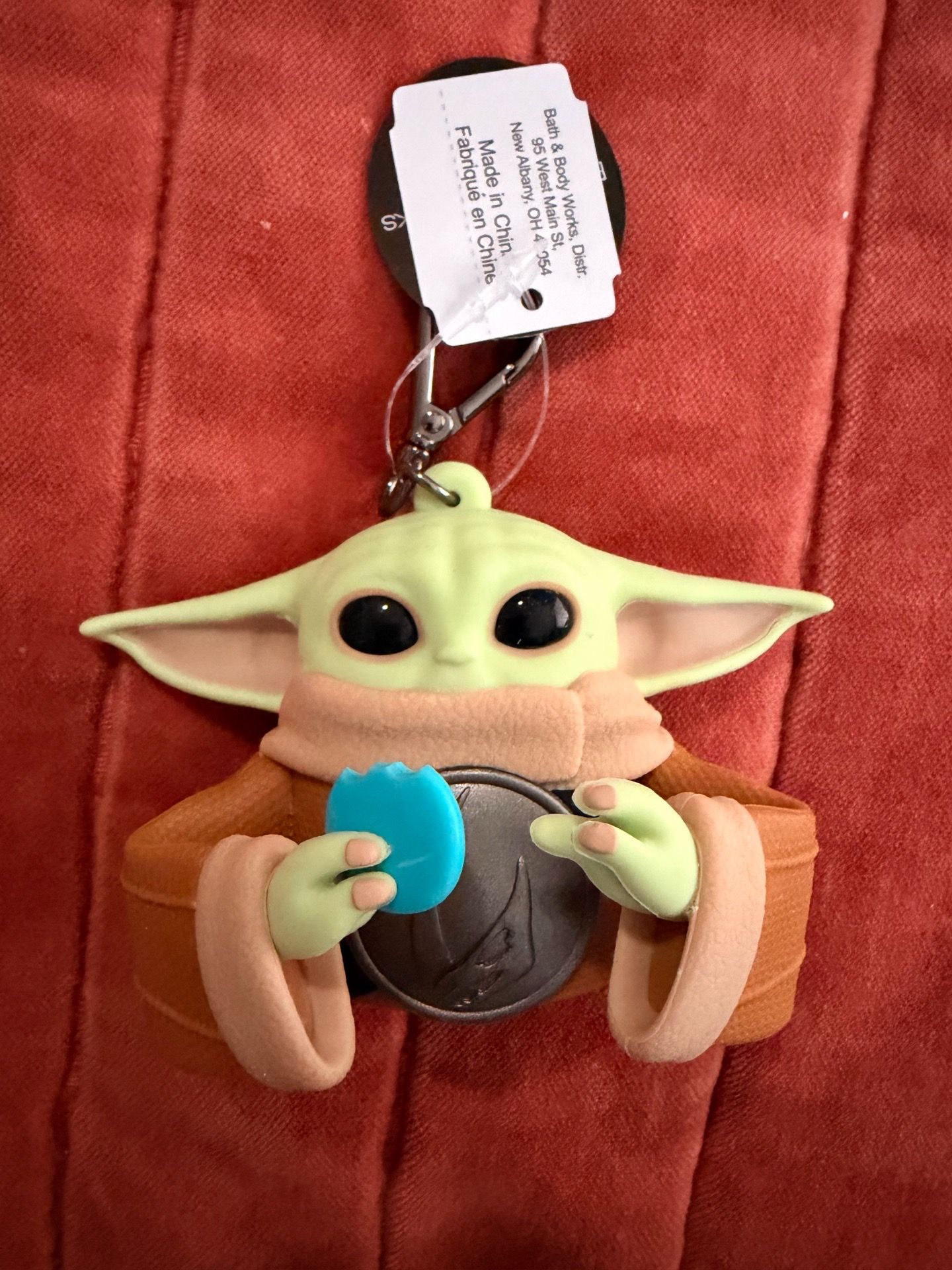Mandalorian & Grogu hand sanitizer holder