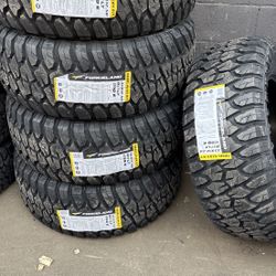 33X12.50R17 MT new Tires Mounted And Balanced