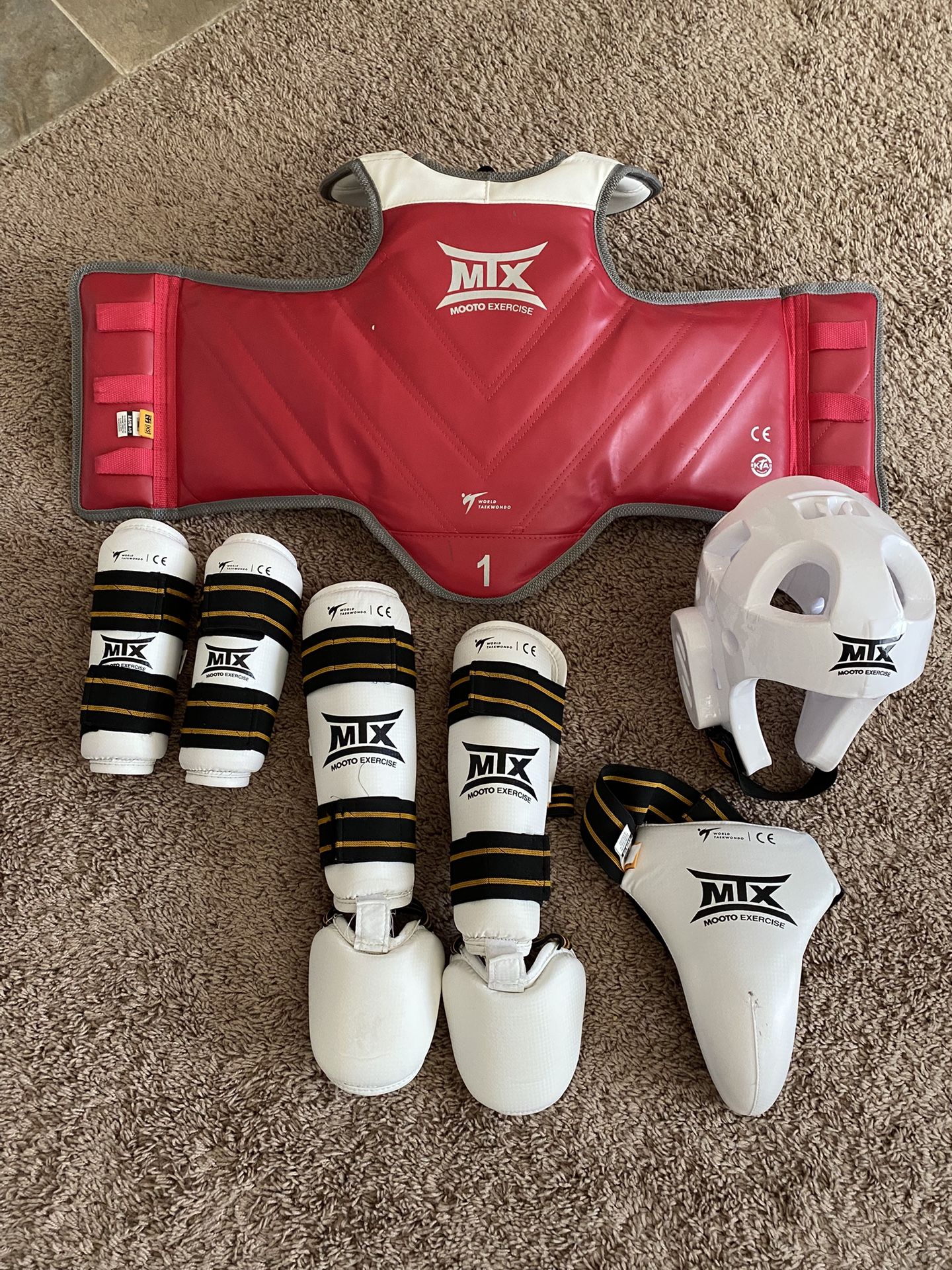 MTX Martial Arts Sparring Gear