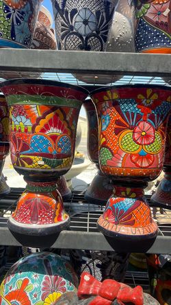 Talavera pots set of 2 $180.00