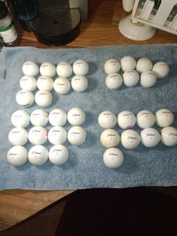 3 Dozen Titleist Golfballs Plus Extras