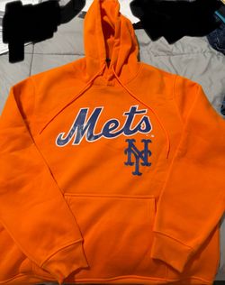 New York Mets Fanatics Orange Hoodie Size Large -Brand New