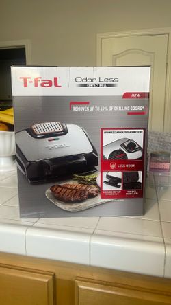 T-fal Contact Grill - Odor Less - New
