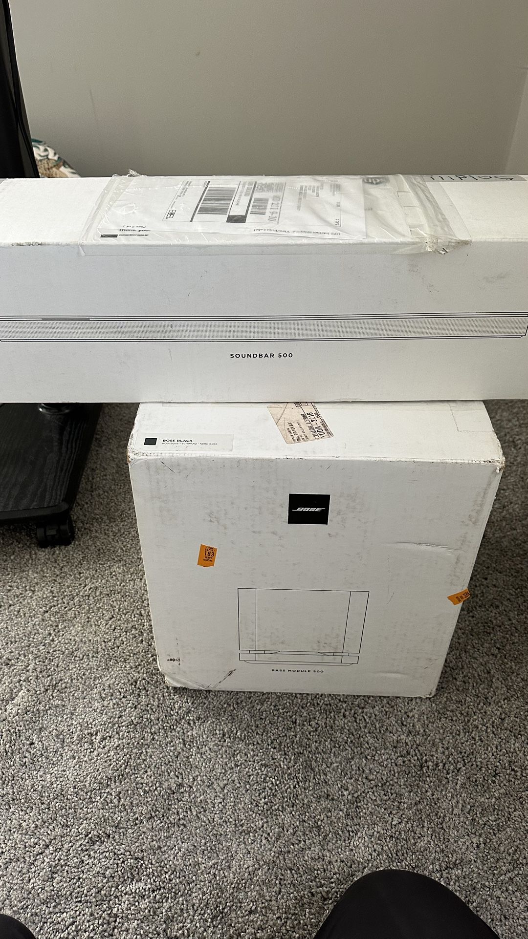 Bose Smart Soundbar + Bass Module 500